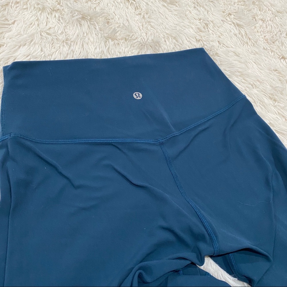 Lululemon Align leggings 28” Size 8- Night Diver - Picture 7 of 8